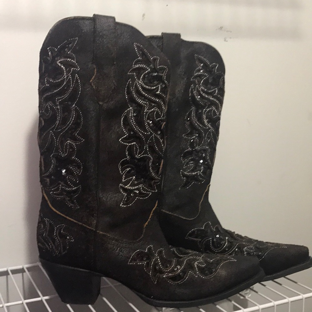 Corral sequin western boots size 11 - women's